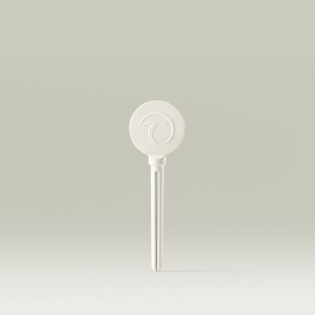 Aluminium White waste not wand key